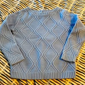 Blue sweater
